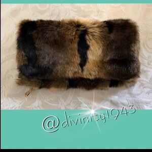 Chic Fur Crossbody Bag• absolutely new without tag